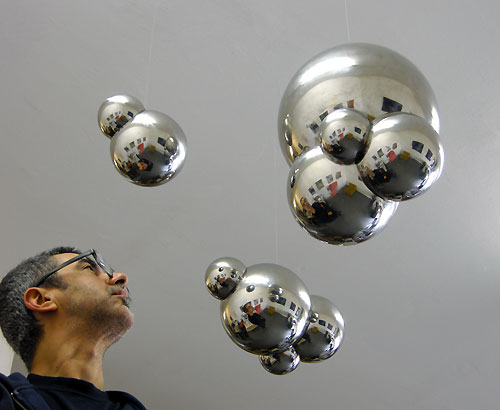 contemporary sculpture stainless david fried